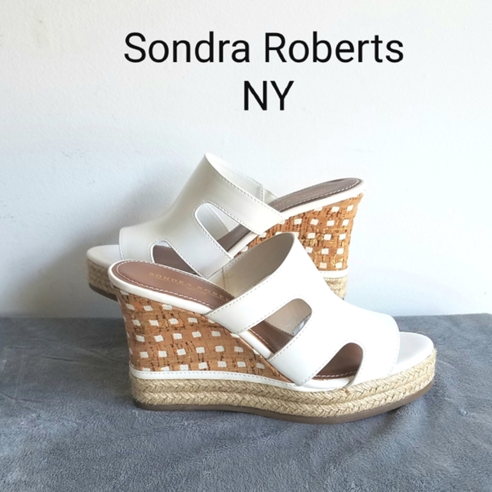 Sondra Roberts New York Angie Wedge Sandal